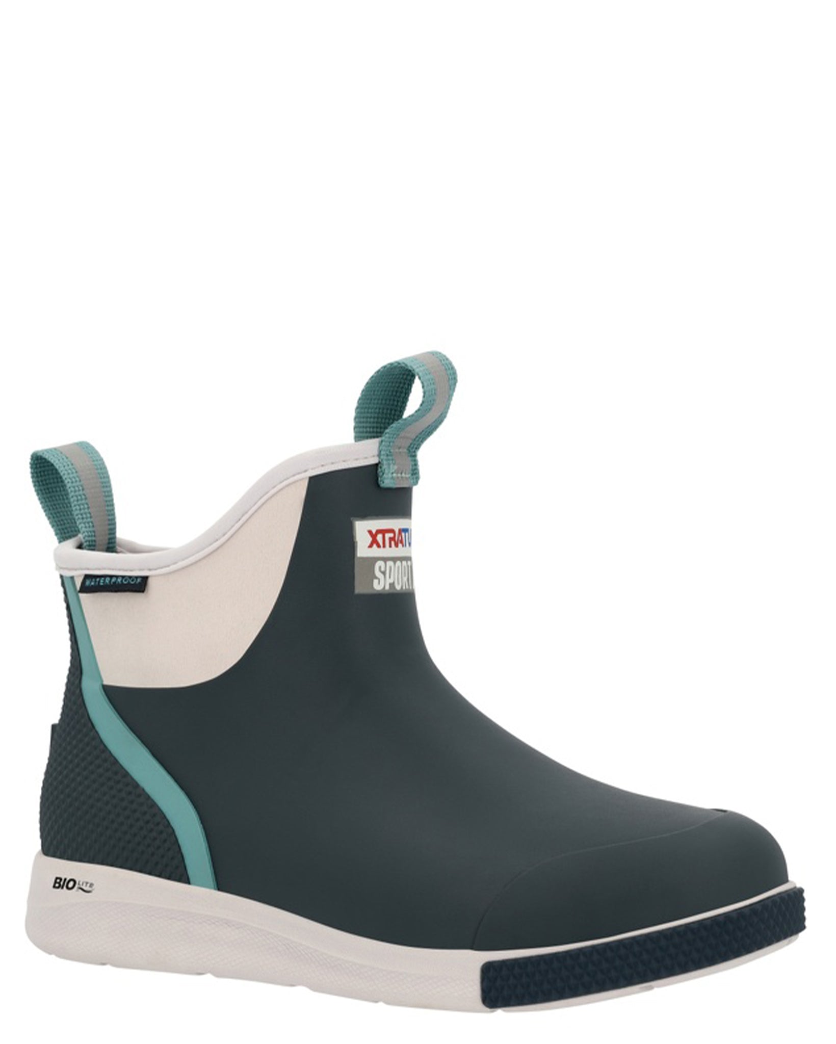 Women's 6" Ankle Deck Boots Sport by XtraTuf from Skip’s Western Outfitters | XTF-XADSW109-050-M