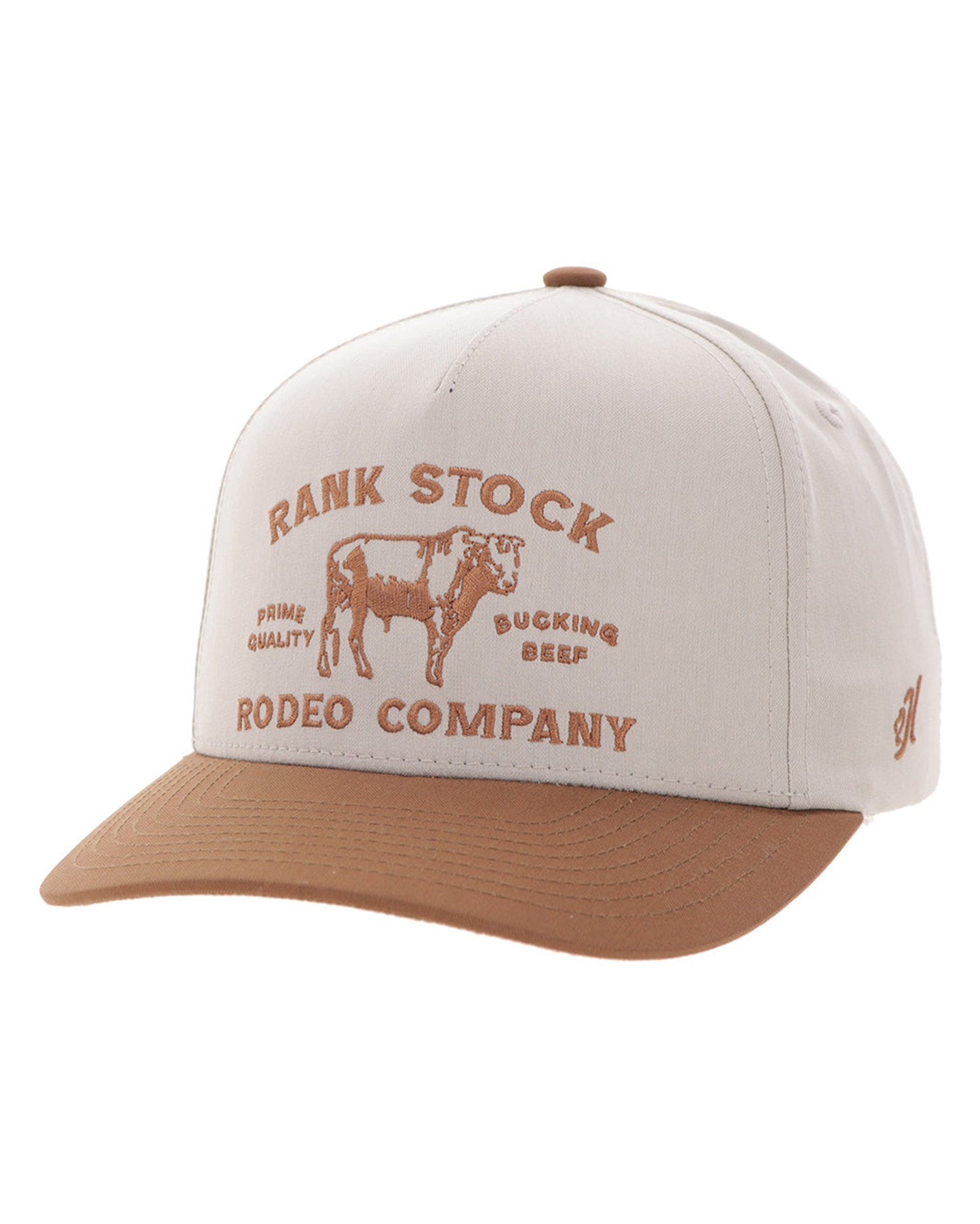 Rank Stock Trucker Cap - 2662T-Tn by Hooey from Skip’s Western Outfitters | HOO-2662T-TN-OSFA-TAN/BROWN