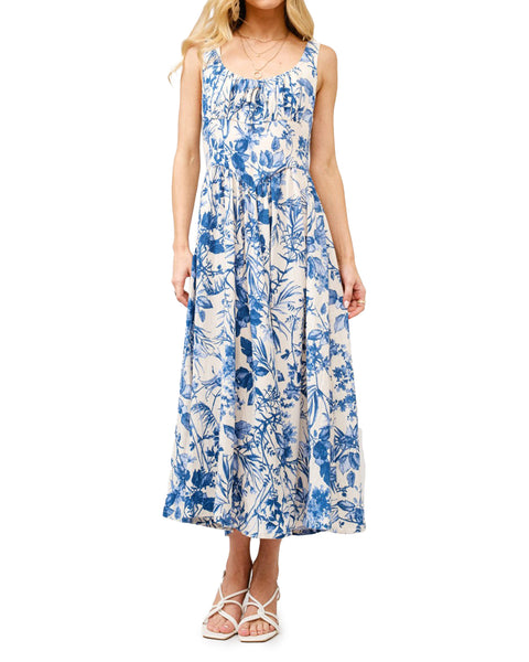 Wedding Flowers Blue Dress Orange Flowers Light Blue Floral Button Down  Maxi Dress  PinkBlush