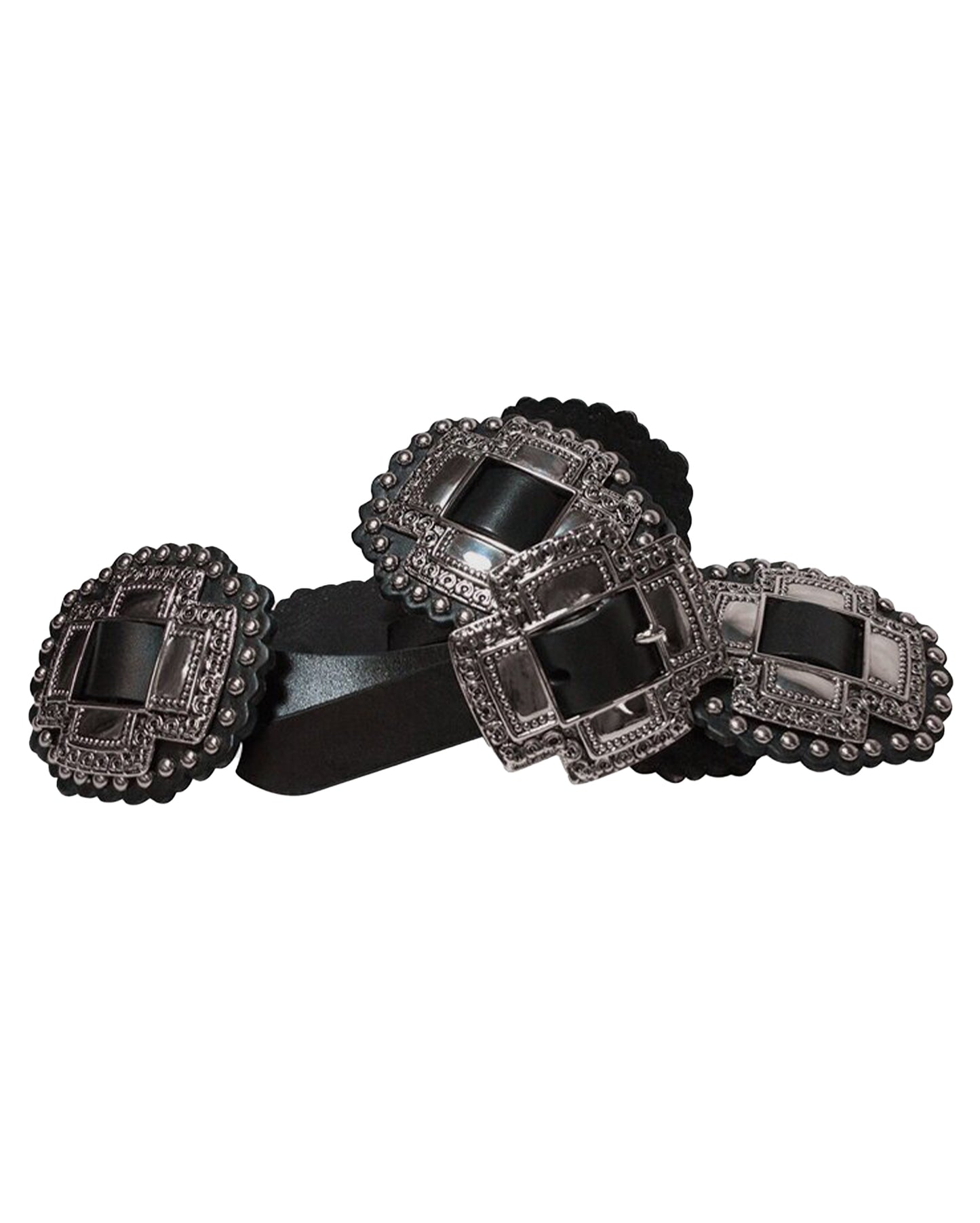 Genuine Leather Concho Belt