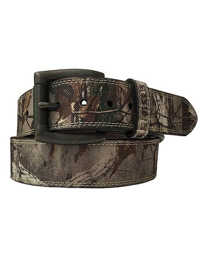 Realtree Xtra Canvas Leather Belt by GEM from Skip’s Western Outfitters | 10923662619