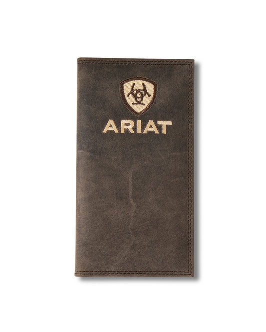 Genuine Crazy Horse Leather Rodeo Wallet by Ariat Accessories from Skip’s Western Outfitters | MFW-A3556502-O/S-REG