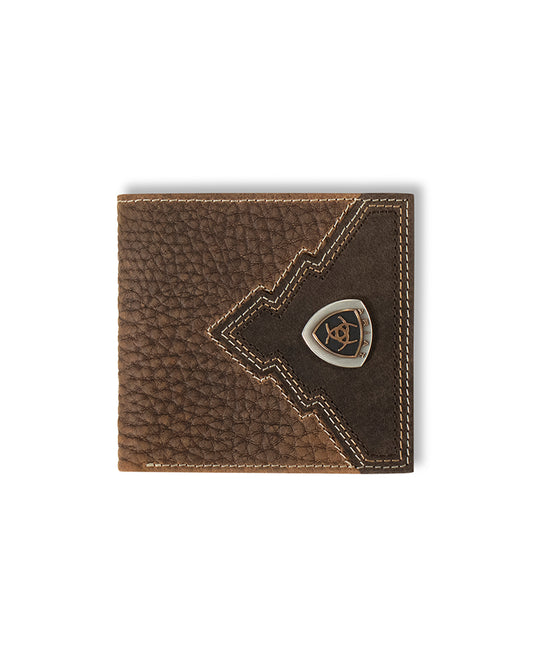 Genuine Leather Large Bifold Wallet
