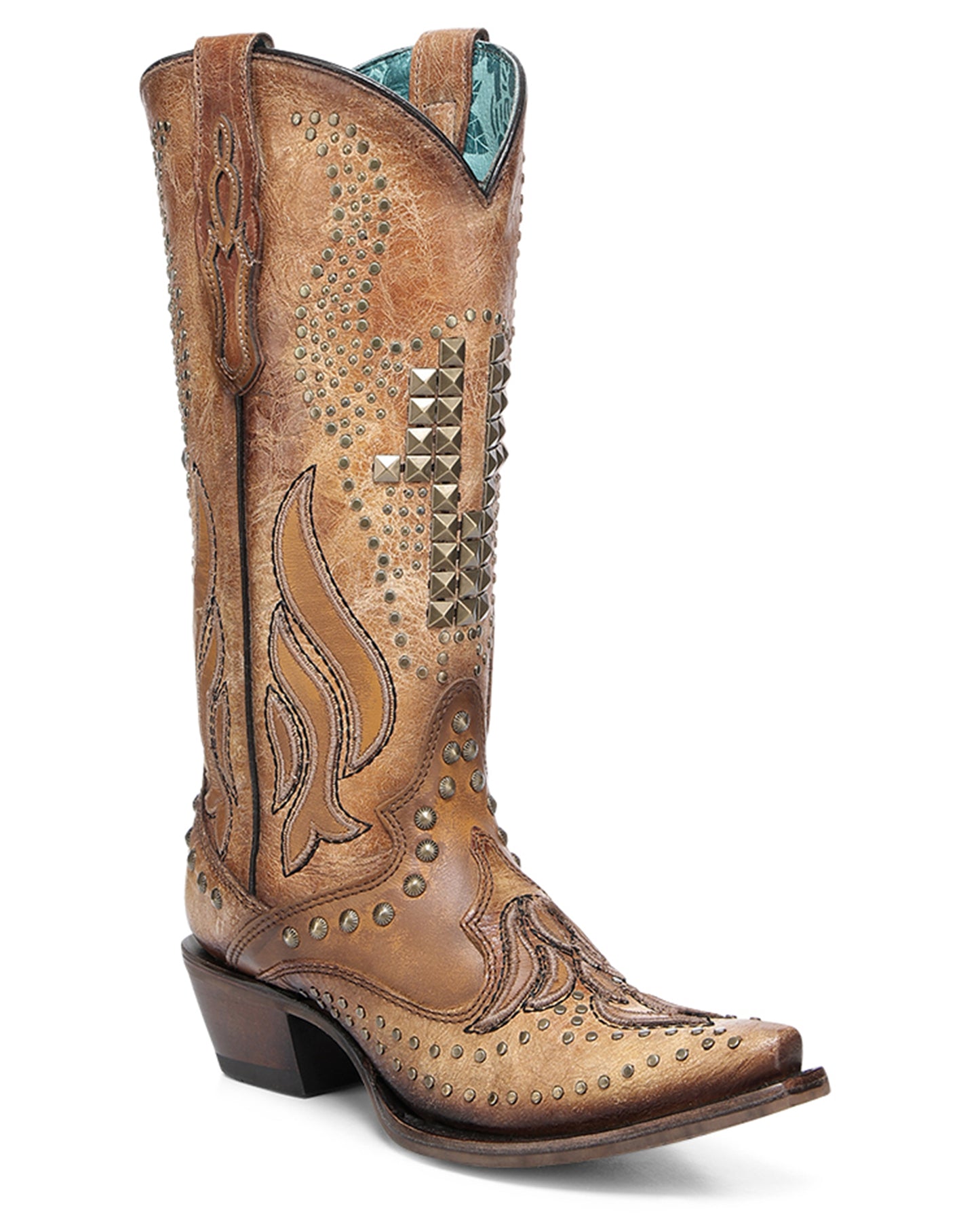 Women's Bull Skull Western Boots by Corral from Skip’s Western Outfitters | COR-A4834-060-M