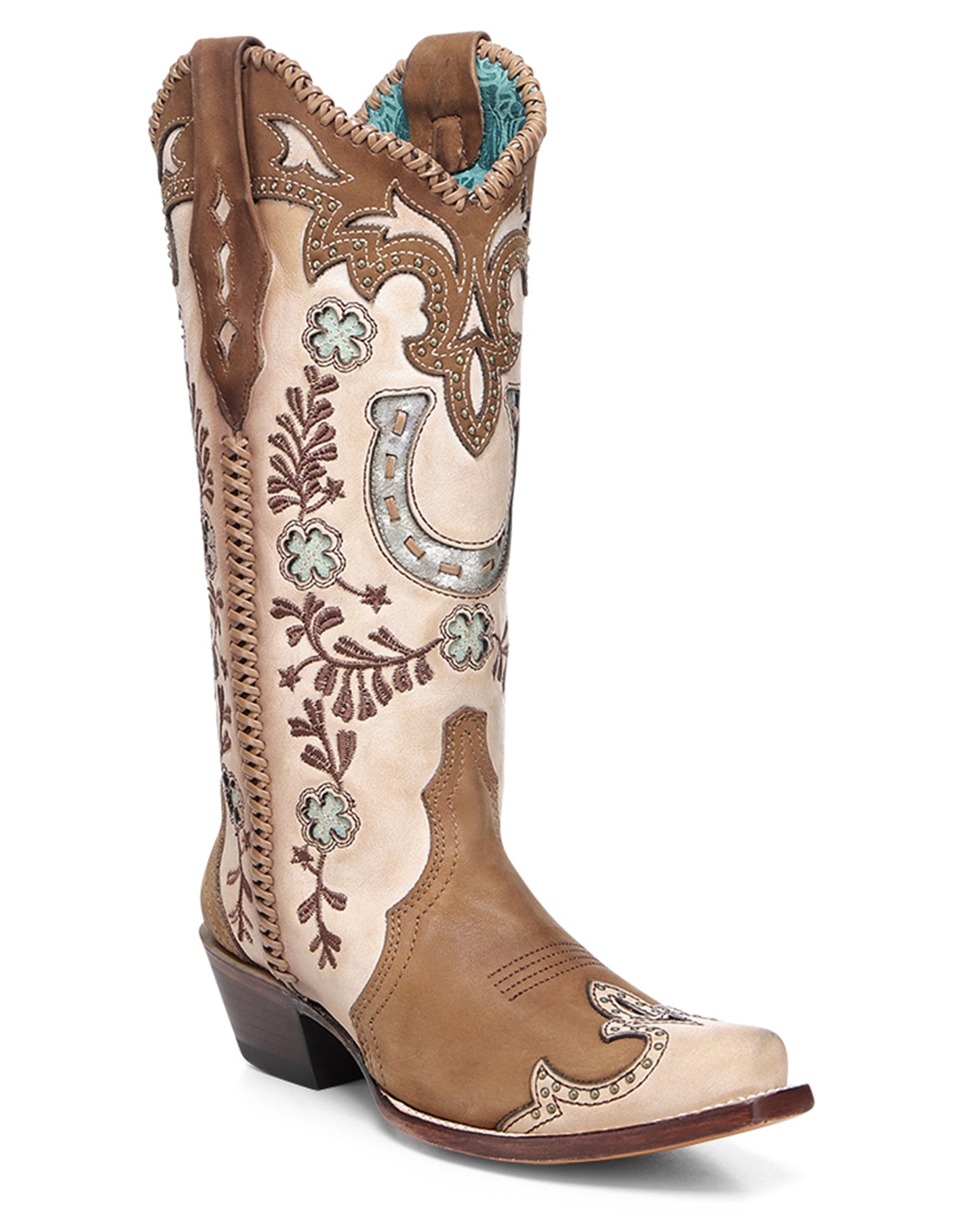 Women's Horseshoe Western Boots by Corral from Skip’s Western Outfitters | COR-A4863-065-M