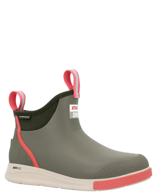 Women's 6" Ankle Deck Boots Sport by XtraTuf from Skip’s Western Outfitters | XTF-ADSW302-050-M