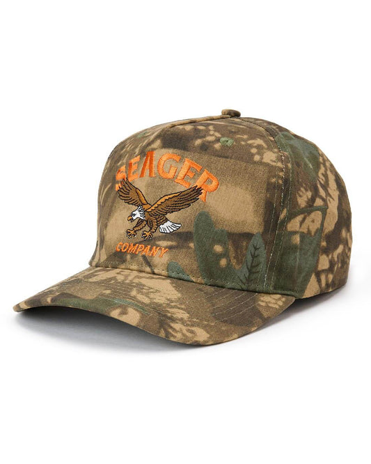 Bradley Snapback SJC Camo - Mhsp26Bradcamo by Seager from Skip’s Western Outfitters | SEA-MHSP26BRADCAMO-O/S-SJC-CAMO