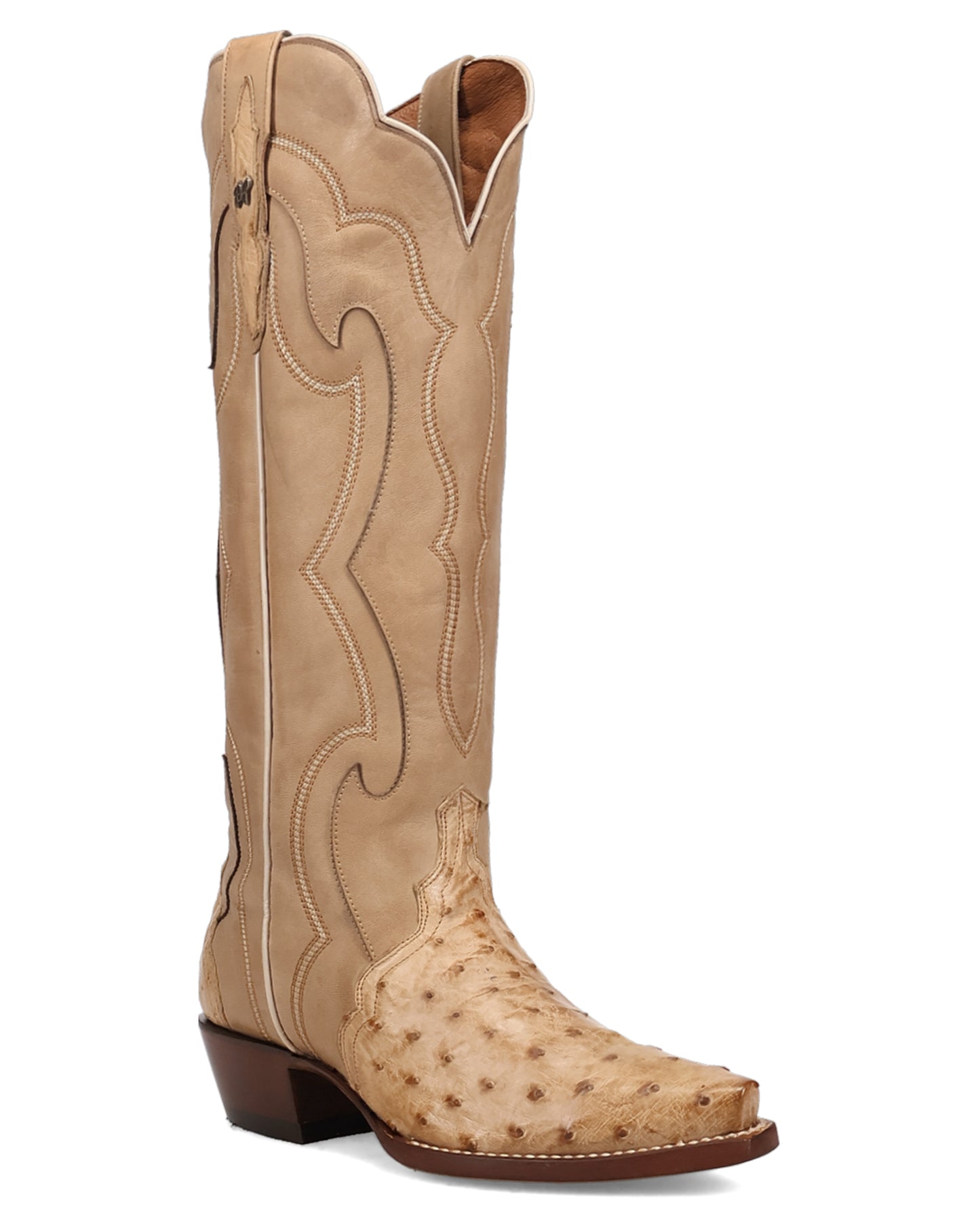 Women's Maravilla Full Ostrich Western Boots - Dp7154