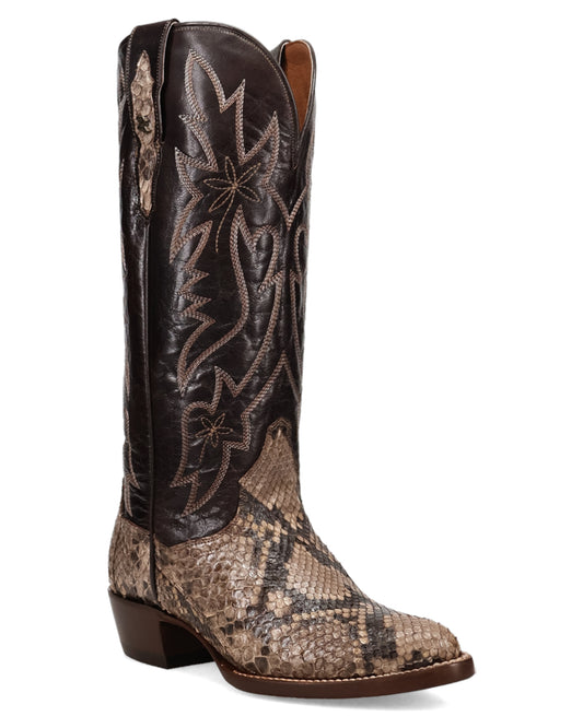 Women's Wild Strokes Python Western Boots - Dp7165