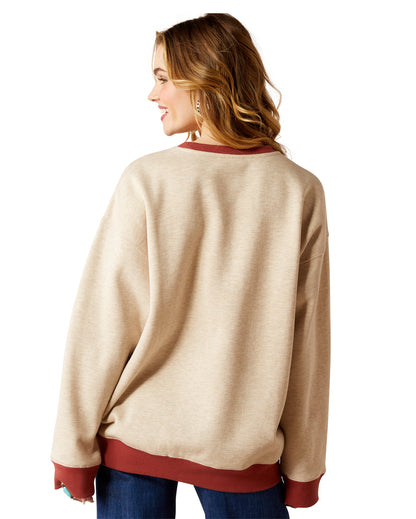 Women's Roughstock Oversized Crew Sweatshirt