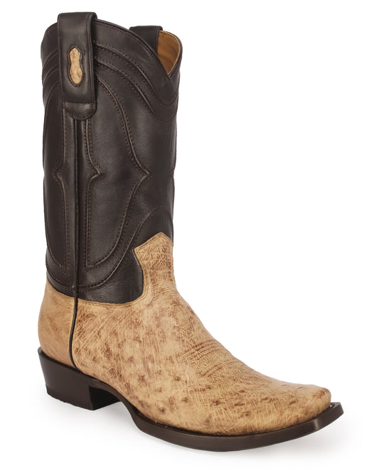 Men's Exotic Cutter Toe Western Boots