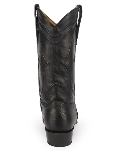 Men's Exotic Cutter Toe Western Boots