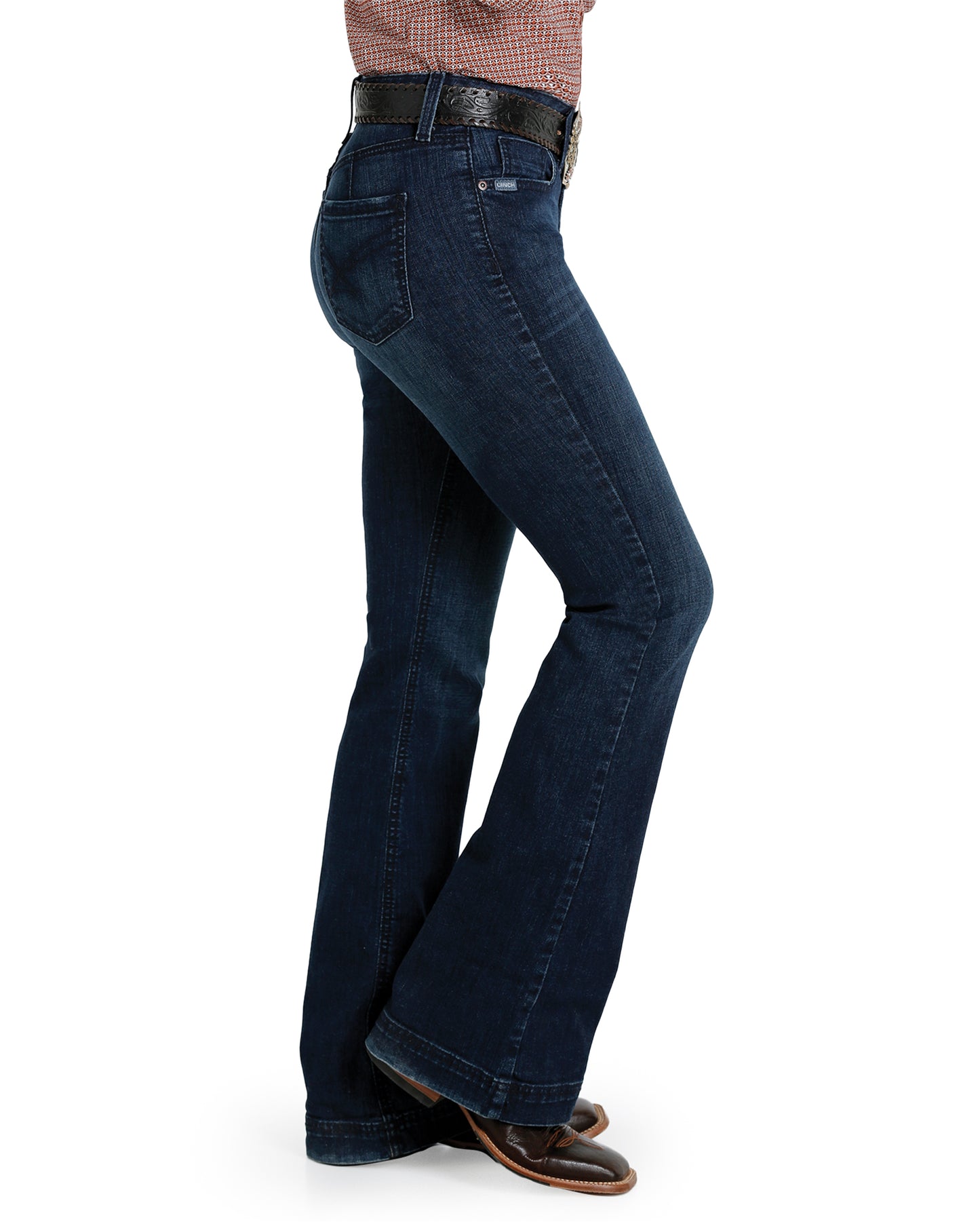 Women's Lynden Moderate Rise Slim Fit Denim Trouser Jeans - Mj81454080