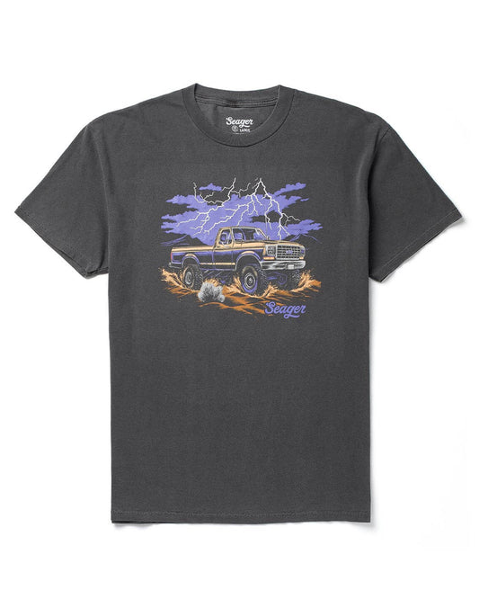 Premium Mud Romp Tee - Mtsp26Mudrpblk by Seager from Skip’s Western Outfitters | SEA-MTSP26MUDRPBLK-S-PIGMENT-BLACK