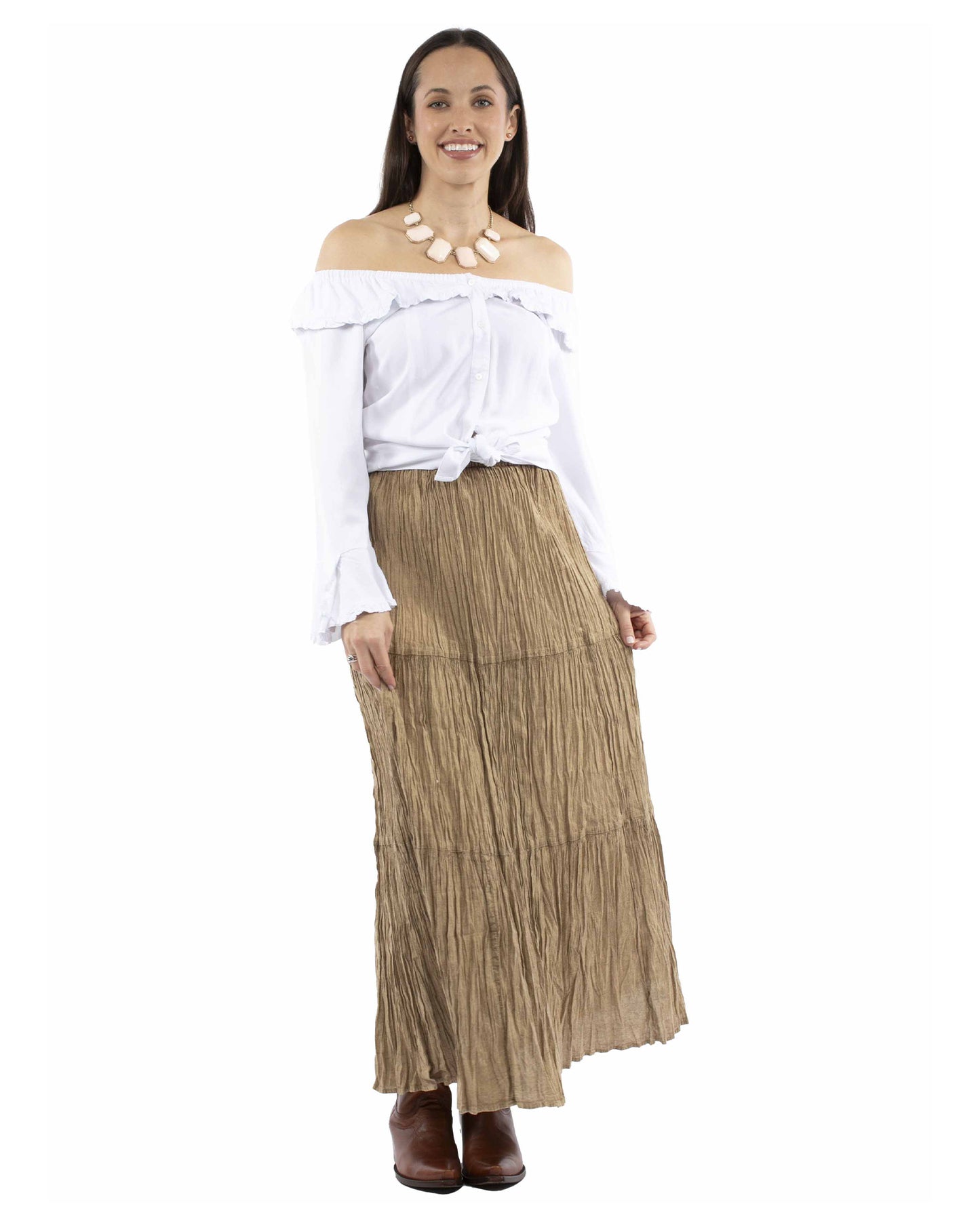 Tier Broomstick Skirt