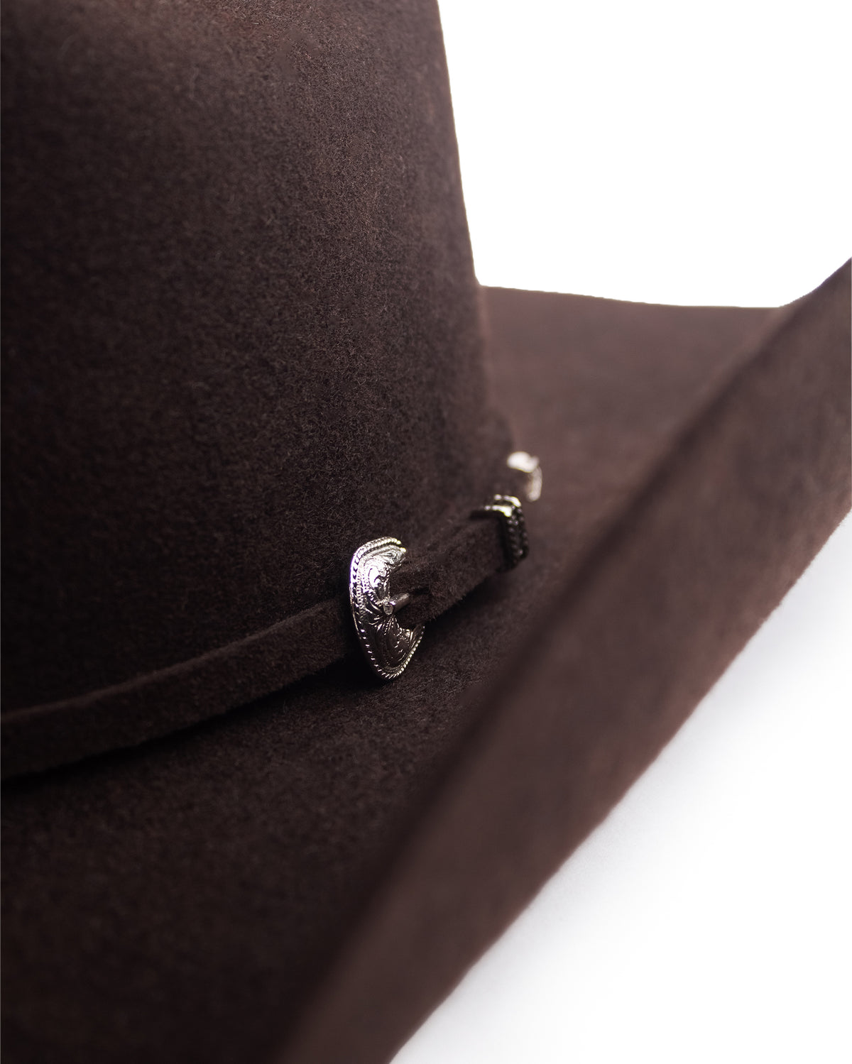 Mesa Pure Wool Mink Cattleman Crown Western Hat - Mesa-W5-Mink