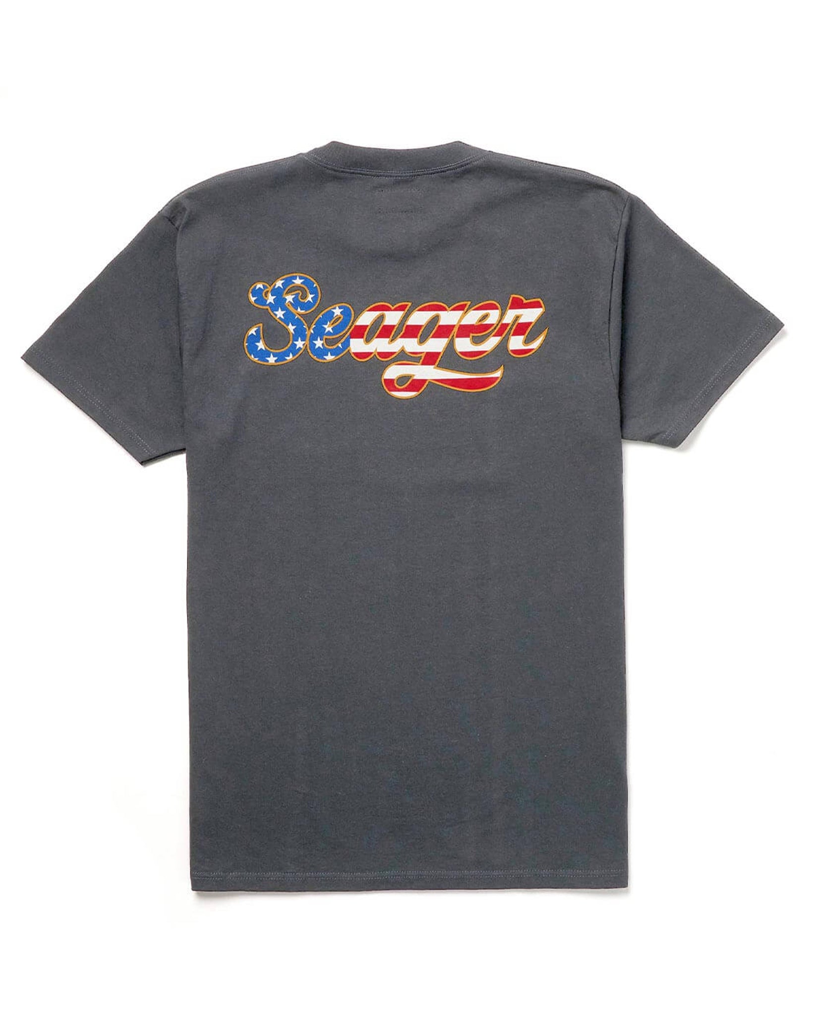 Usa Russ Tee - Mtsu25Usarussvblk by Seager from Skip’s Western Outfitters | SEA-MTSU25USARUSSVBLK-S-VINTAGE-BLACK