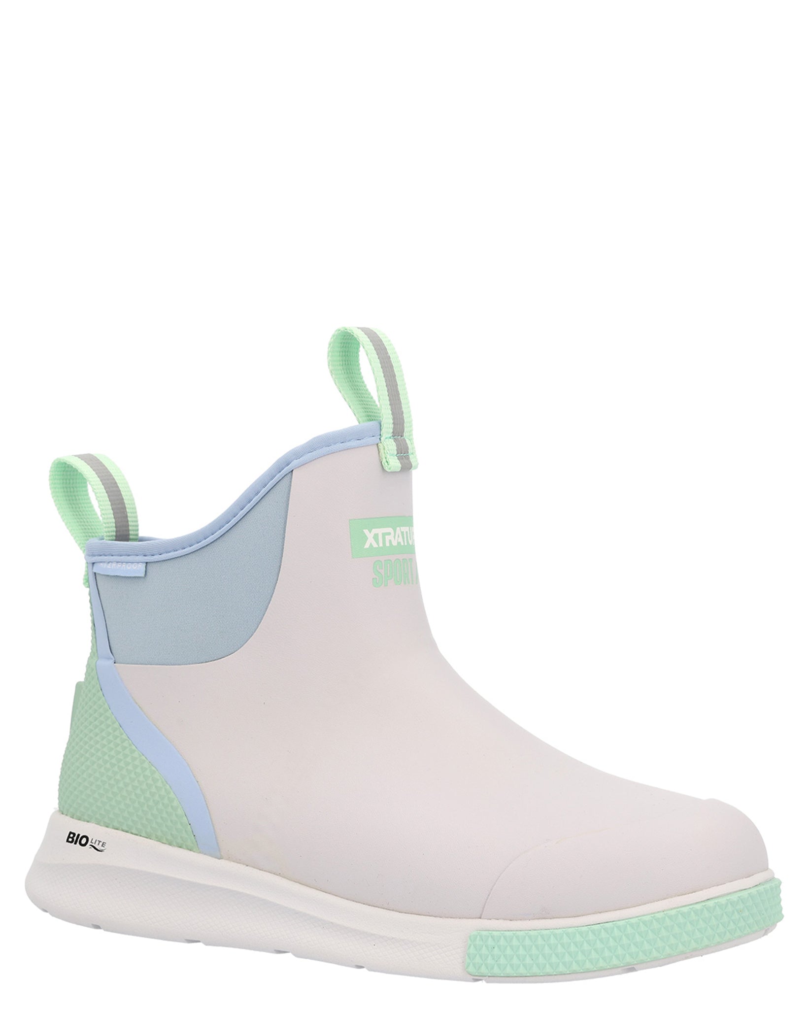 Women's 6" Ankle Deck Boots Sport by XtraTuf from Skip’s Western Outfitters | XTF-XADSW110-050-M