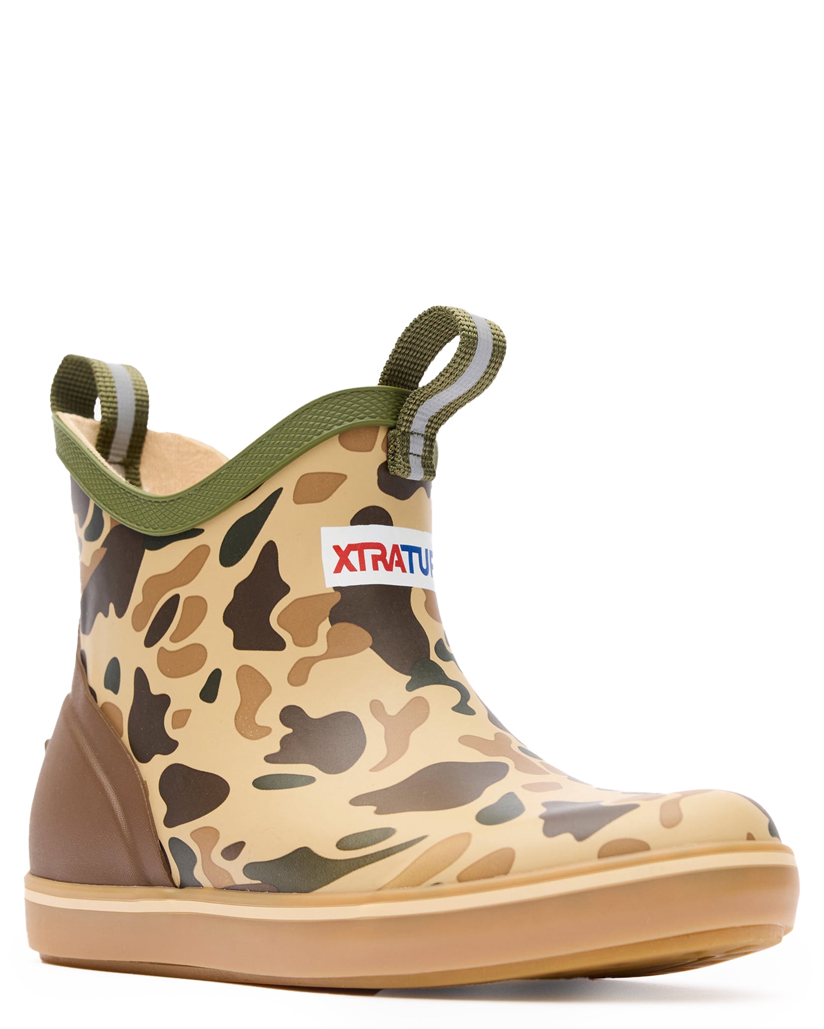 Kids' 4" Ankle Deck Boots by XtraTuf from Skip’s Western Outfitters | XTF-XKABDCMC-070-M