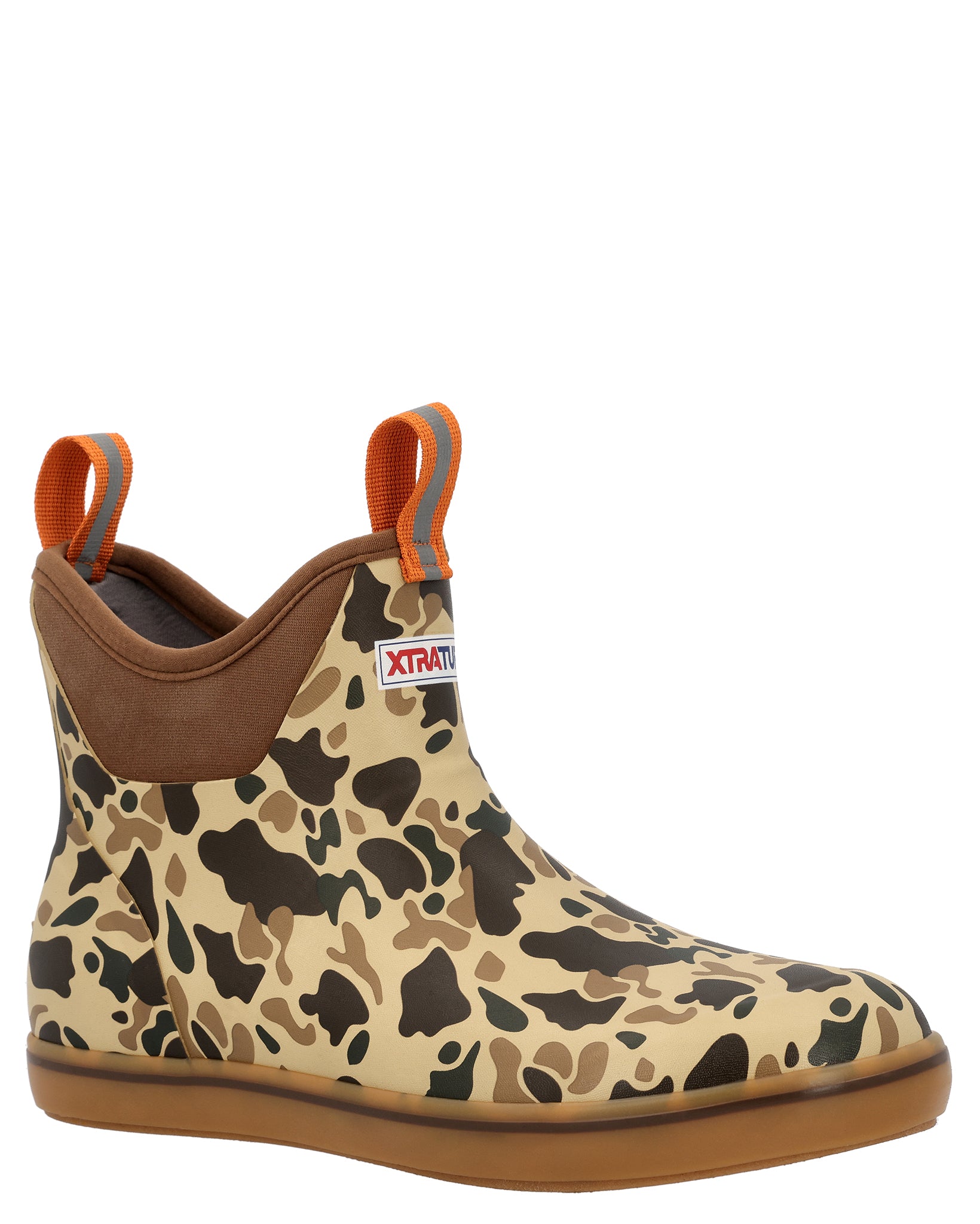 Men's 6" Ankle Deck Boots by XtraTuf from Skip’s Western Outfitters | XTF-XMABDCAM-070-M