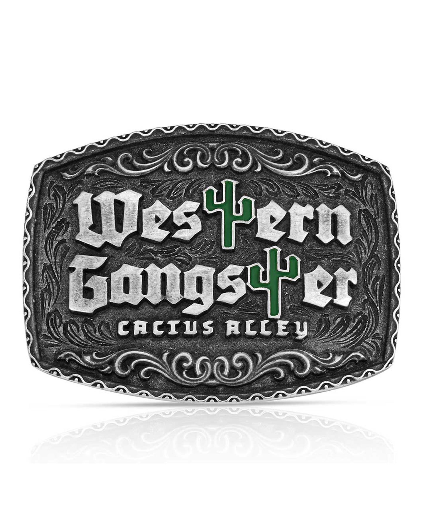 Western Gangster Buckle - A1084Ca