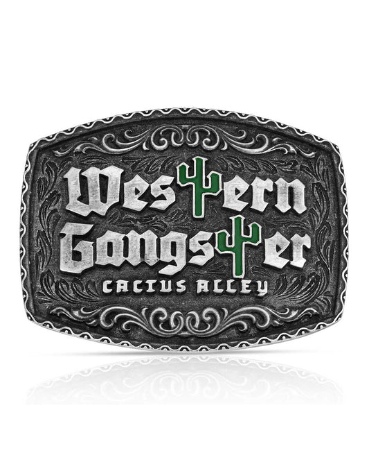 Western Gangster Buckle - A1084Ca