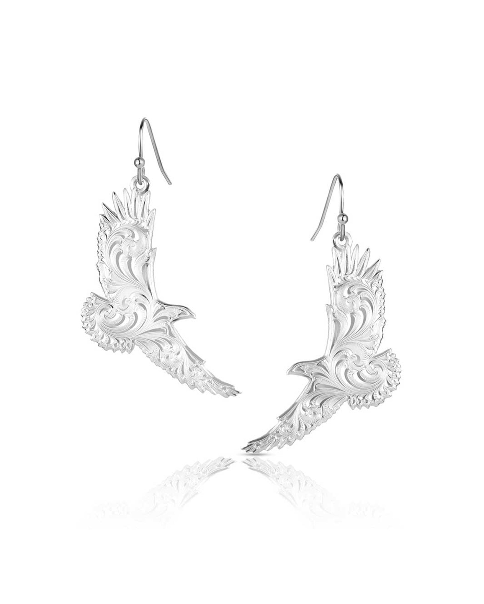 Soaring Spirit American Made Earrings by Montana Silversmiths from Skip’s Western Outfitters | MON-AMER6176-O/S