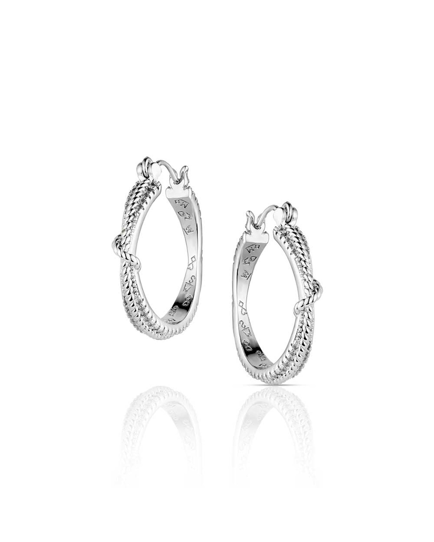 Cowgirl Ice Hoop Earrings - Er6386