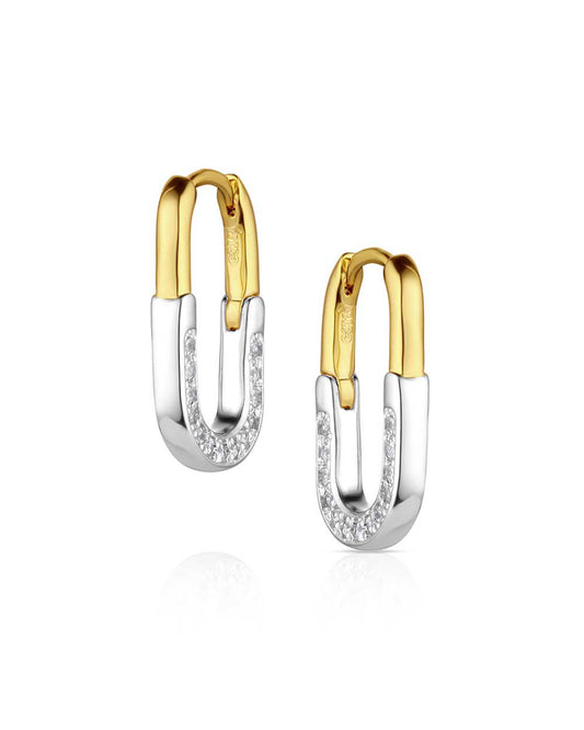 The Flats Hoop Earrings - Er6452