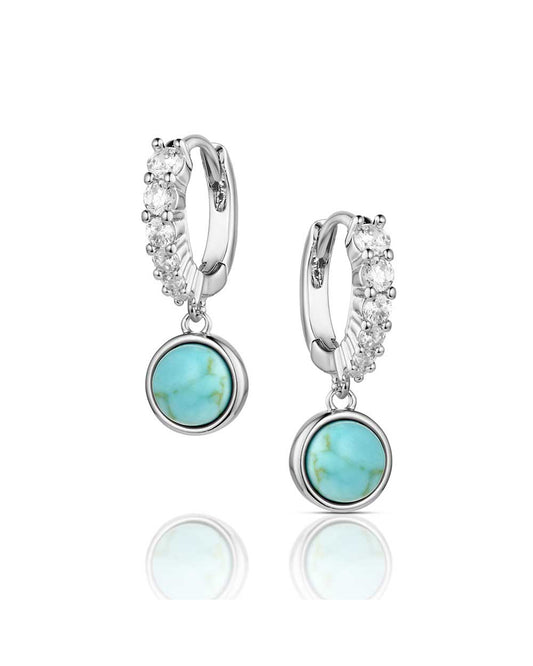 Desert Moonlight Turquoise Earrings - Er6482