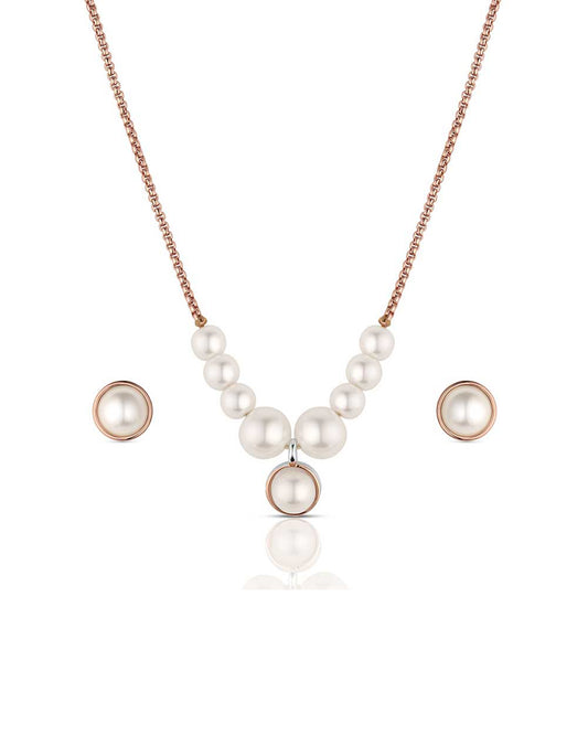 Pearl Of The Plains Jewelry Set - Js6467