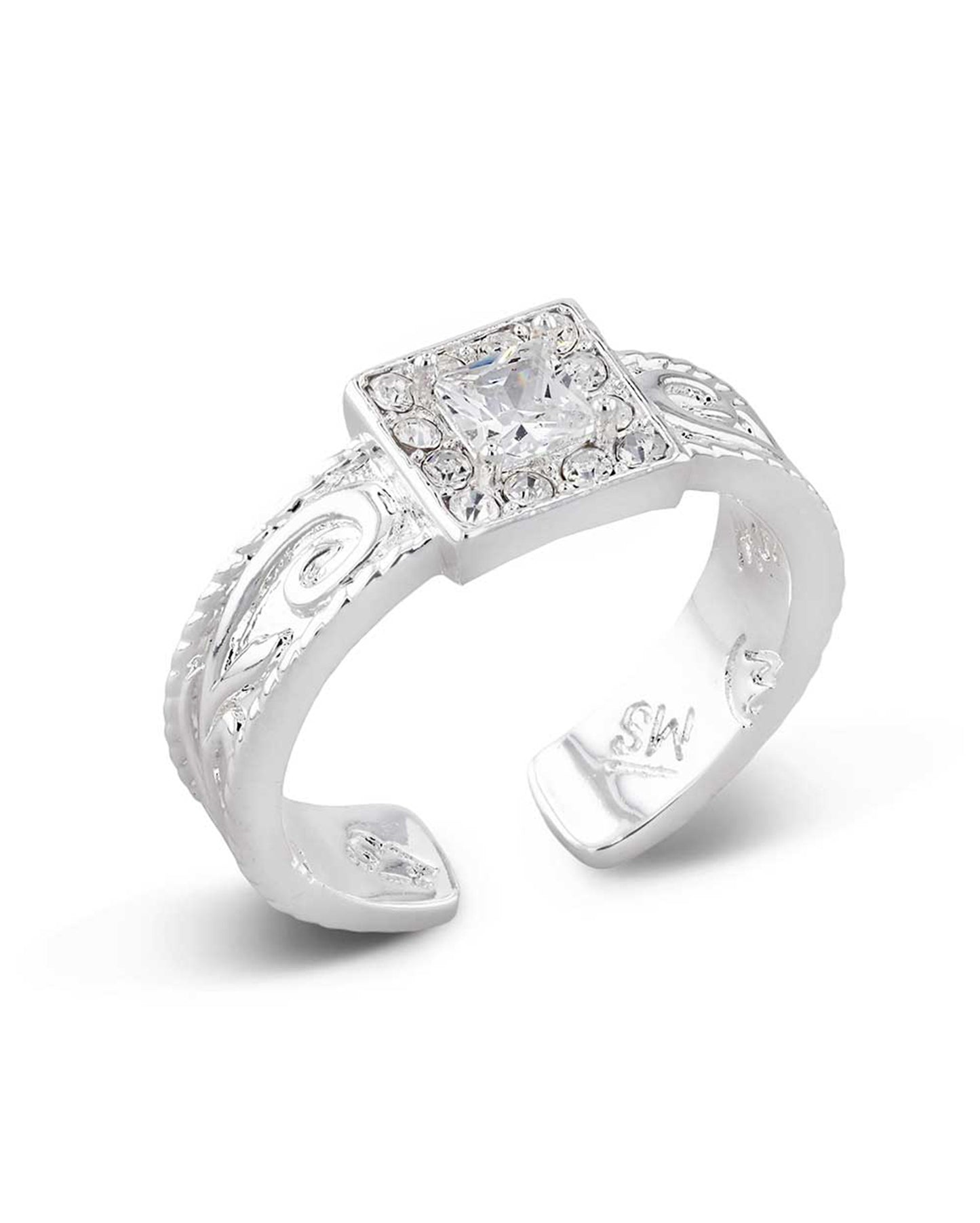 Desert Whirl Engraved Ring - Rg6456