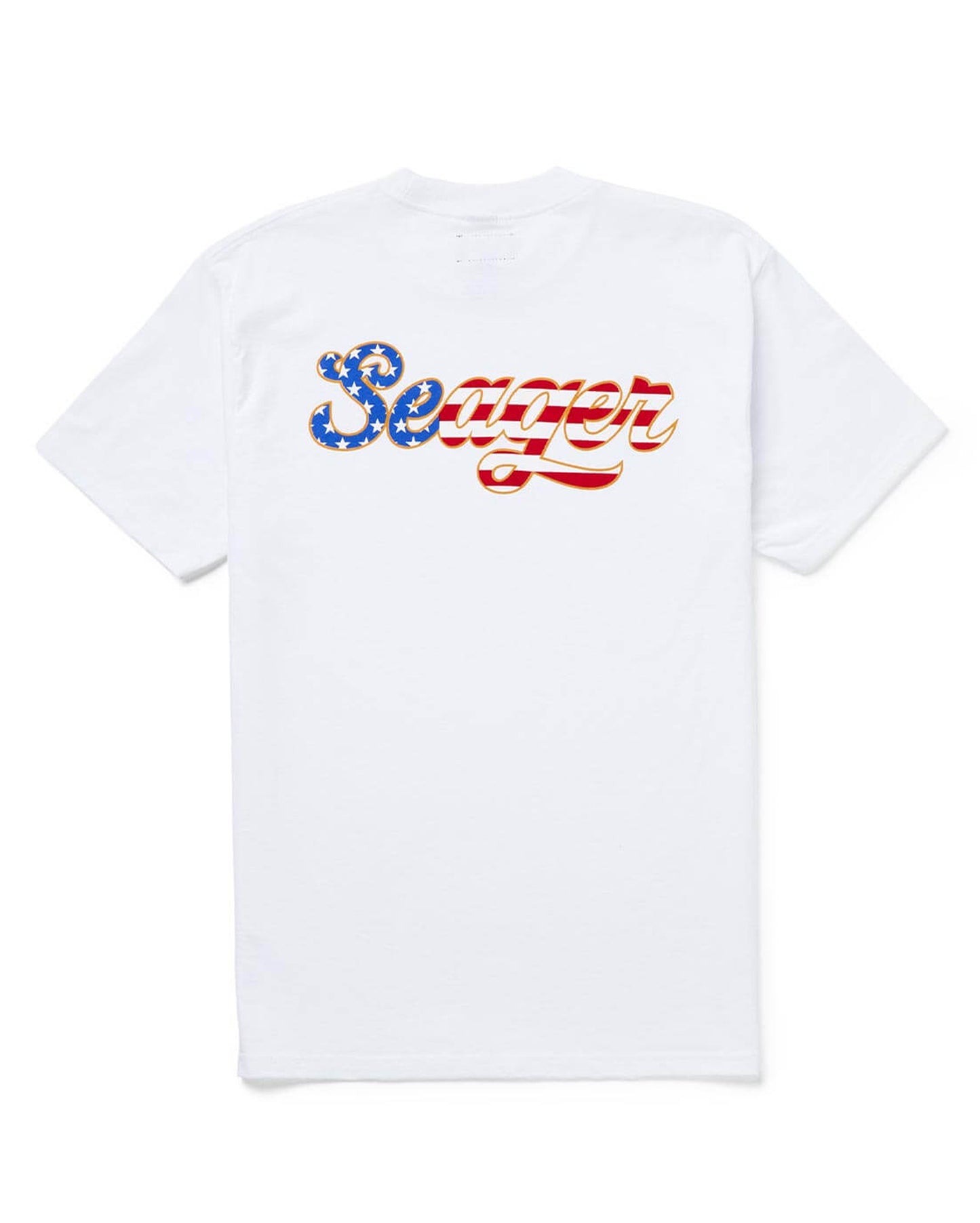 USA Russ Tee - Mtsu25Usarusswht by Seager from Skip’s Western Outfitters | SEA-MTSU25USARUSSWHT-S-WHITE