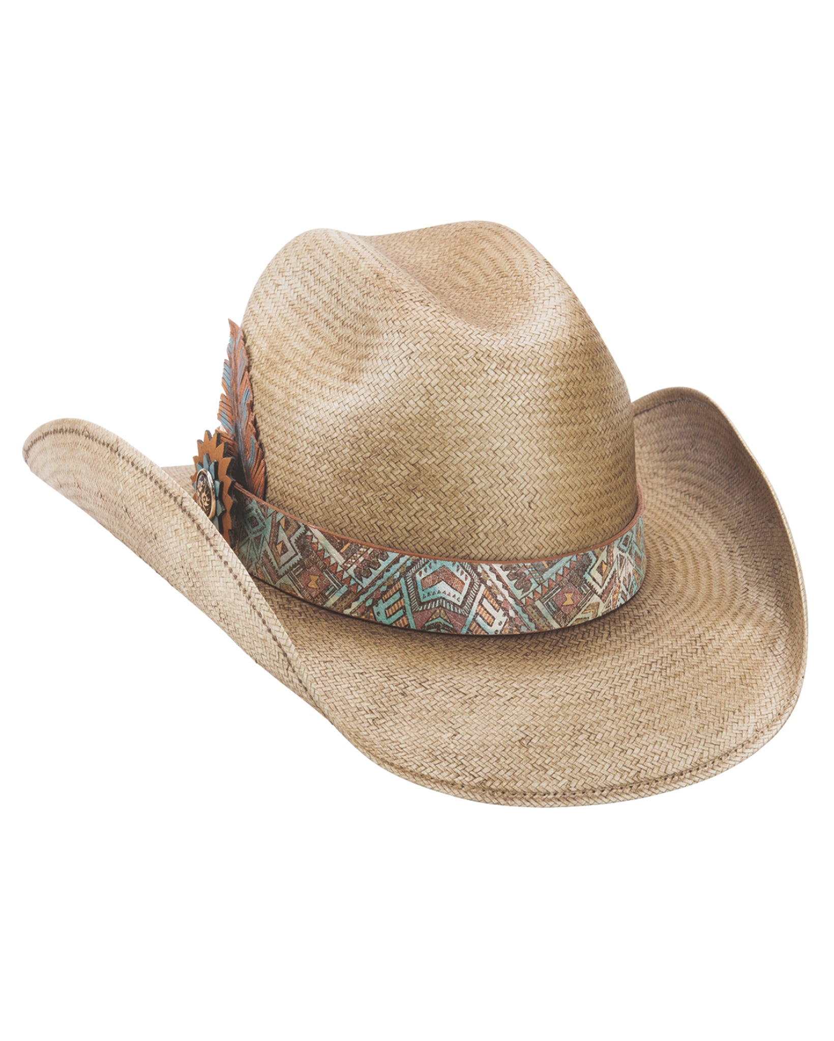 Southwest Love Pecan Straw Hat by Bullhide from Skip’s Western Outfitters | MOT-5062PE-S