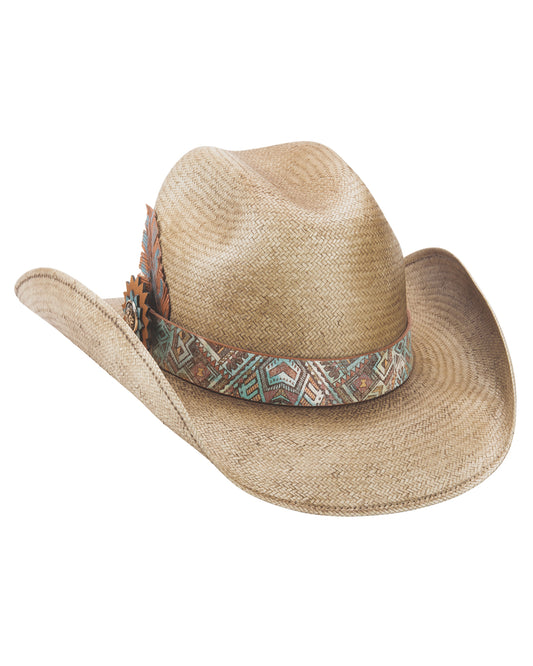 Southwest Love Pecan Straw Hat
