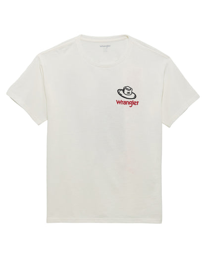 Women's Western Back Graphic Oversized T-Shirt