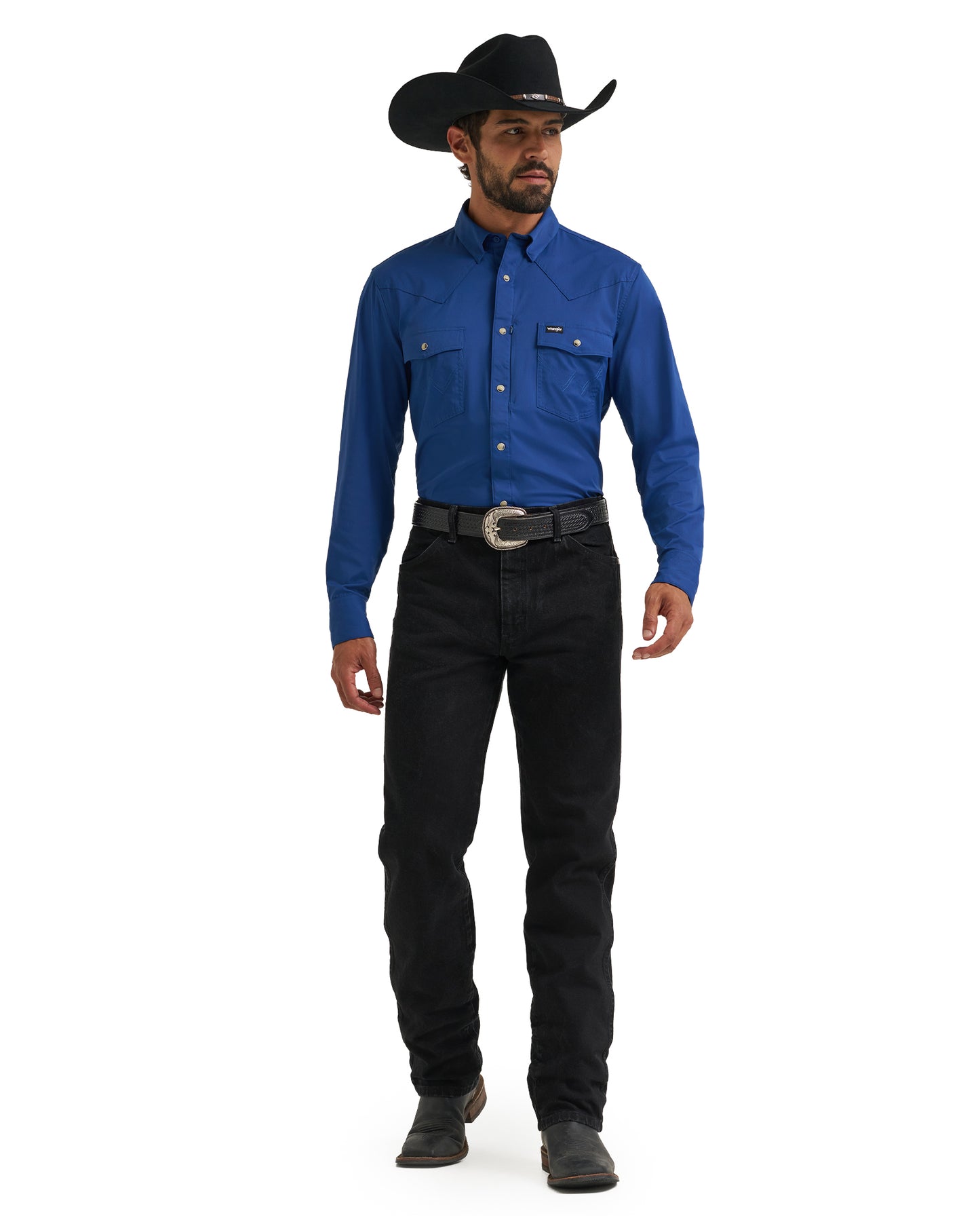 Men's Atg X Wrangler Technical Long Sleeve Refular Fit Snap Shirt - 112382515