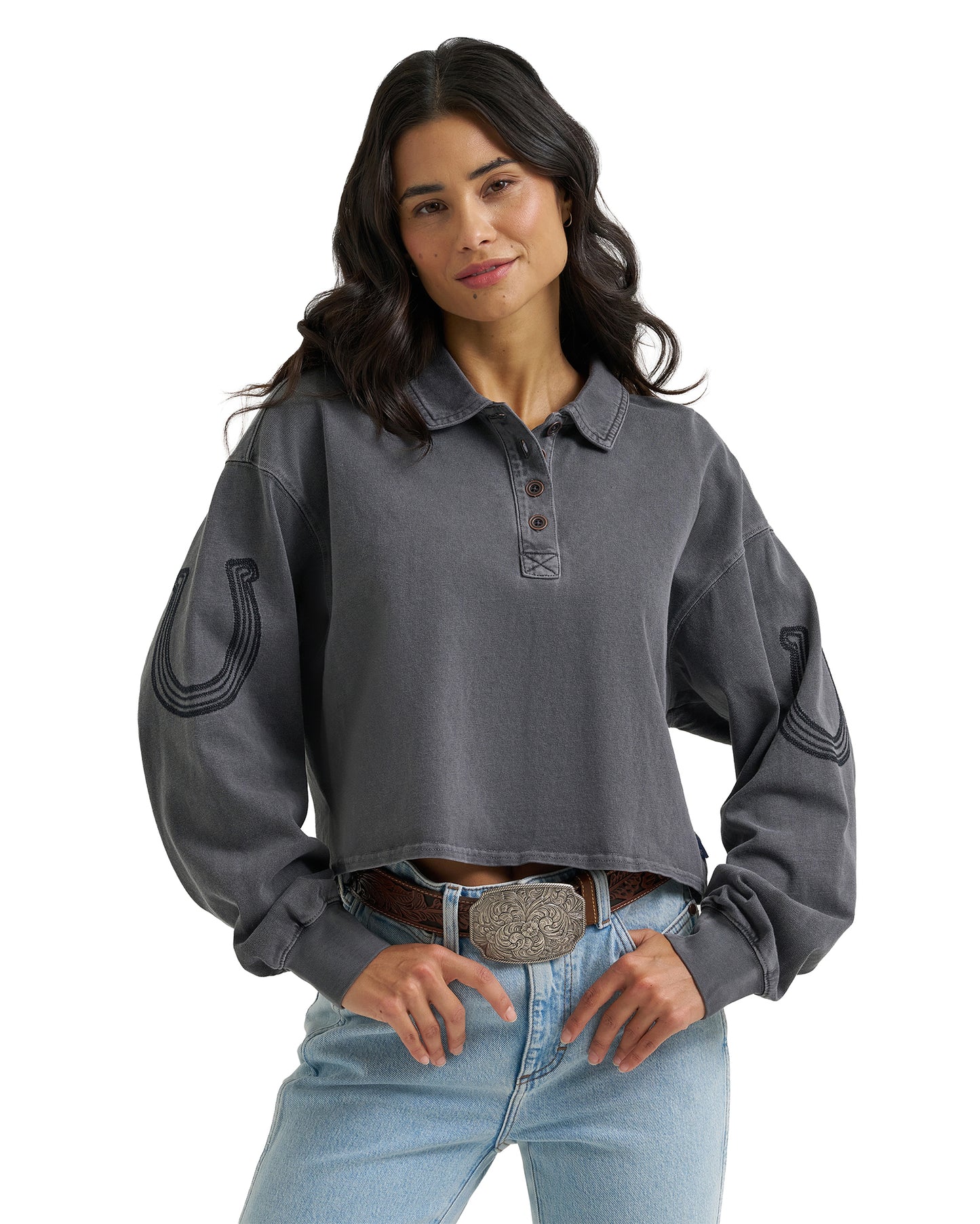 Women's Wrangler Retro Vintage Polo Shirt - 112382792