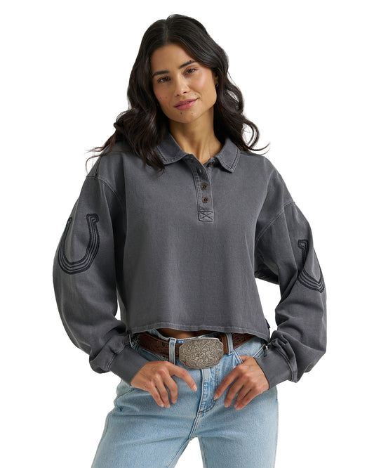 Women's Wrangler Retro Vintage Polo Shirt - 112382792
