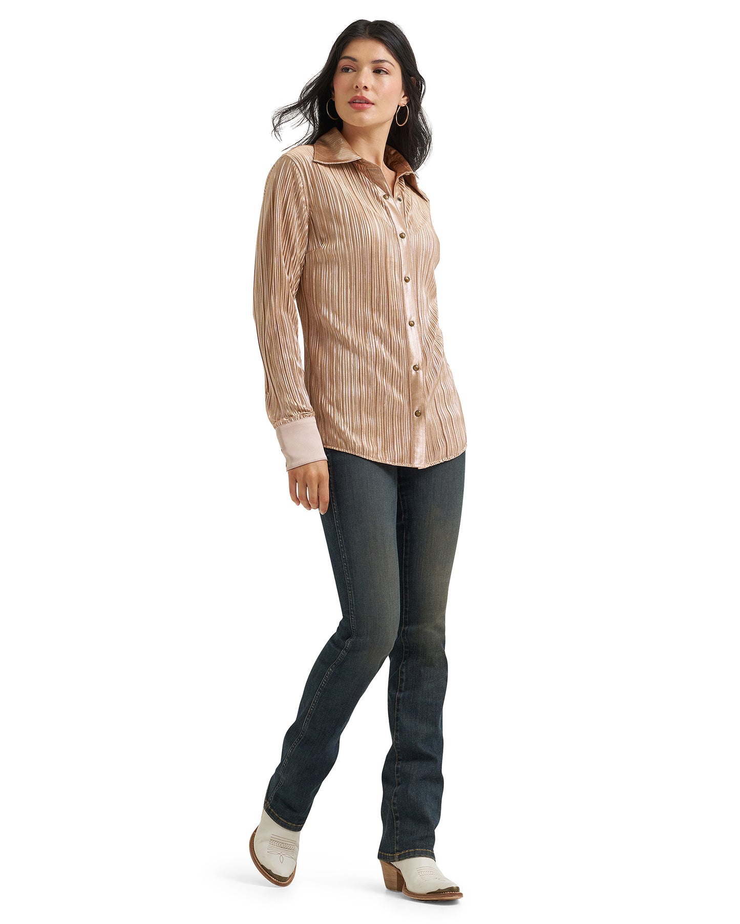 Women's Wrangler X Lainey Wilson Snap Shirt - 112382814