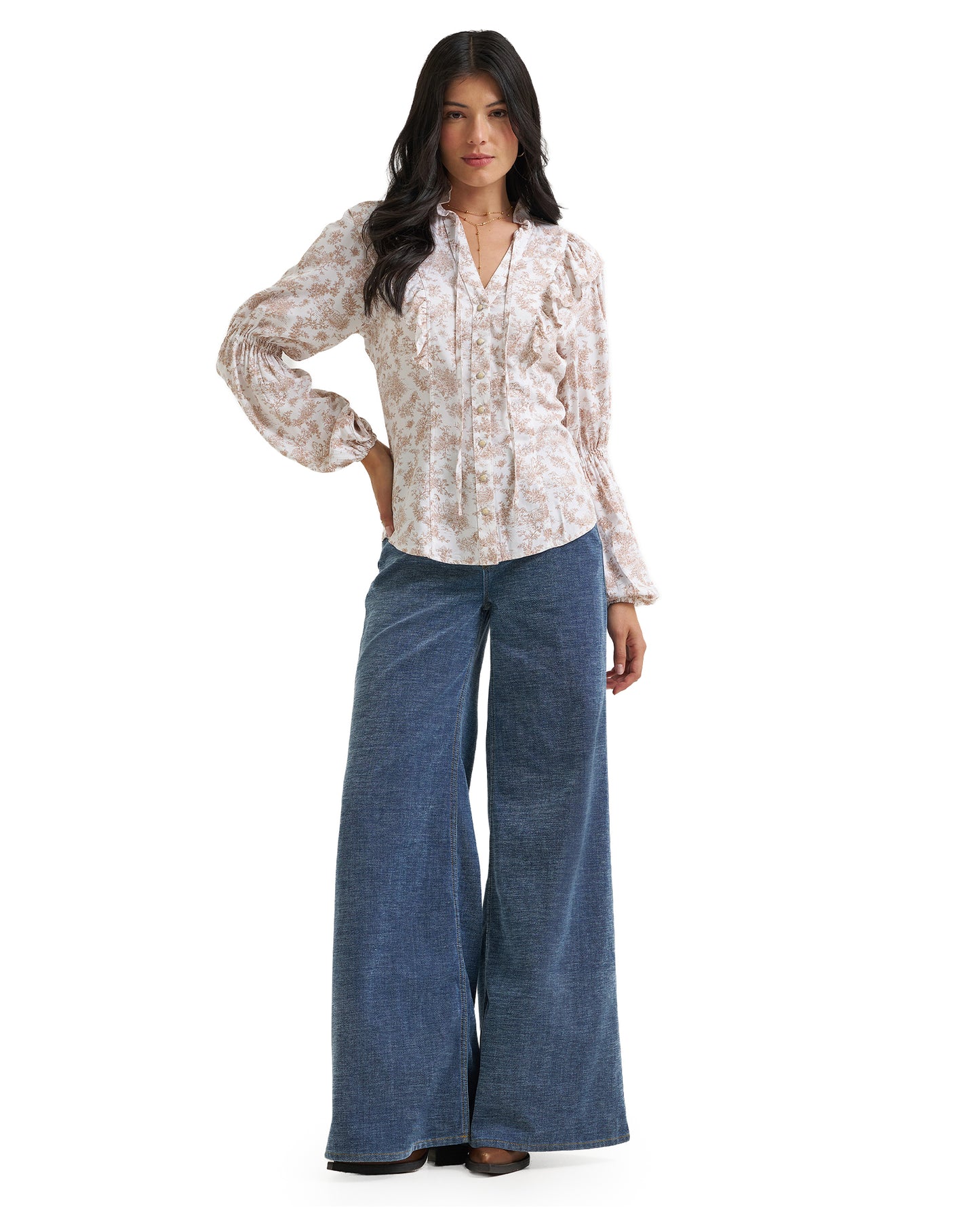Women's Wrangler X Lainey Wilson Blouse - 112382881