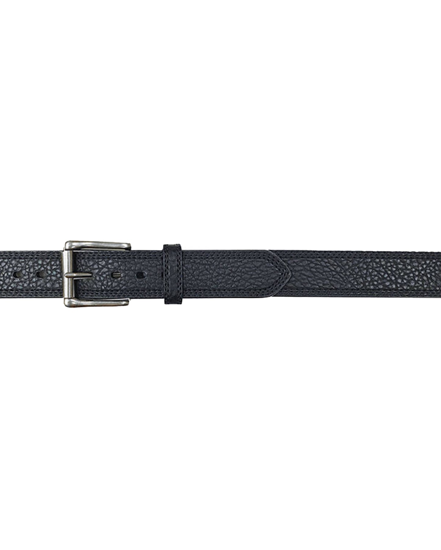 Pebble Grain Genuine Leather Belt