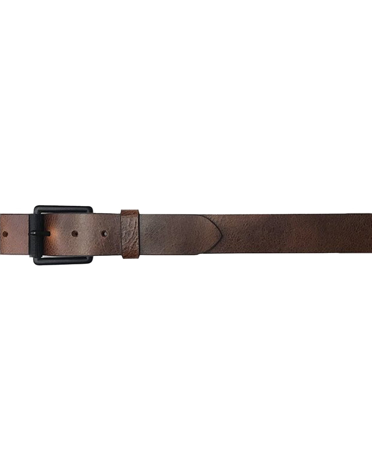 Crackle Texture Genuine Leather Belt