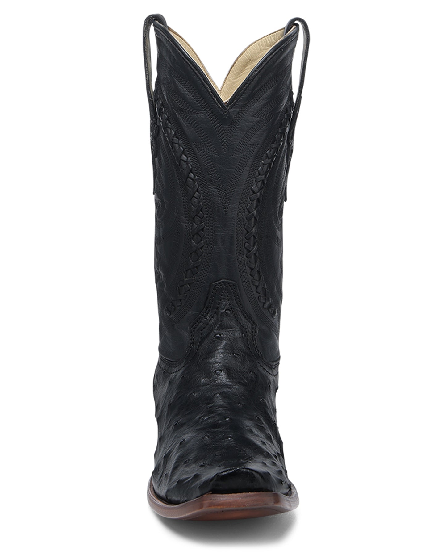 Men's Exotic Narrow Square Toe Western Boots
