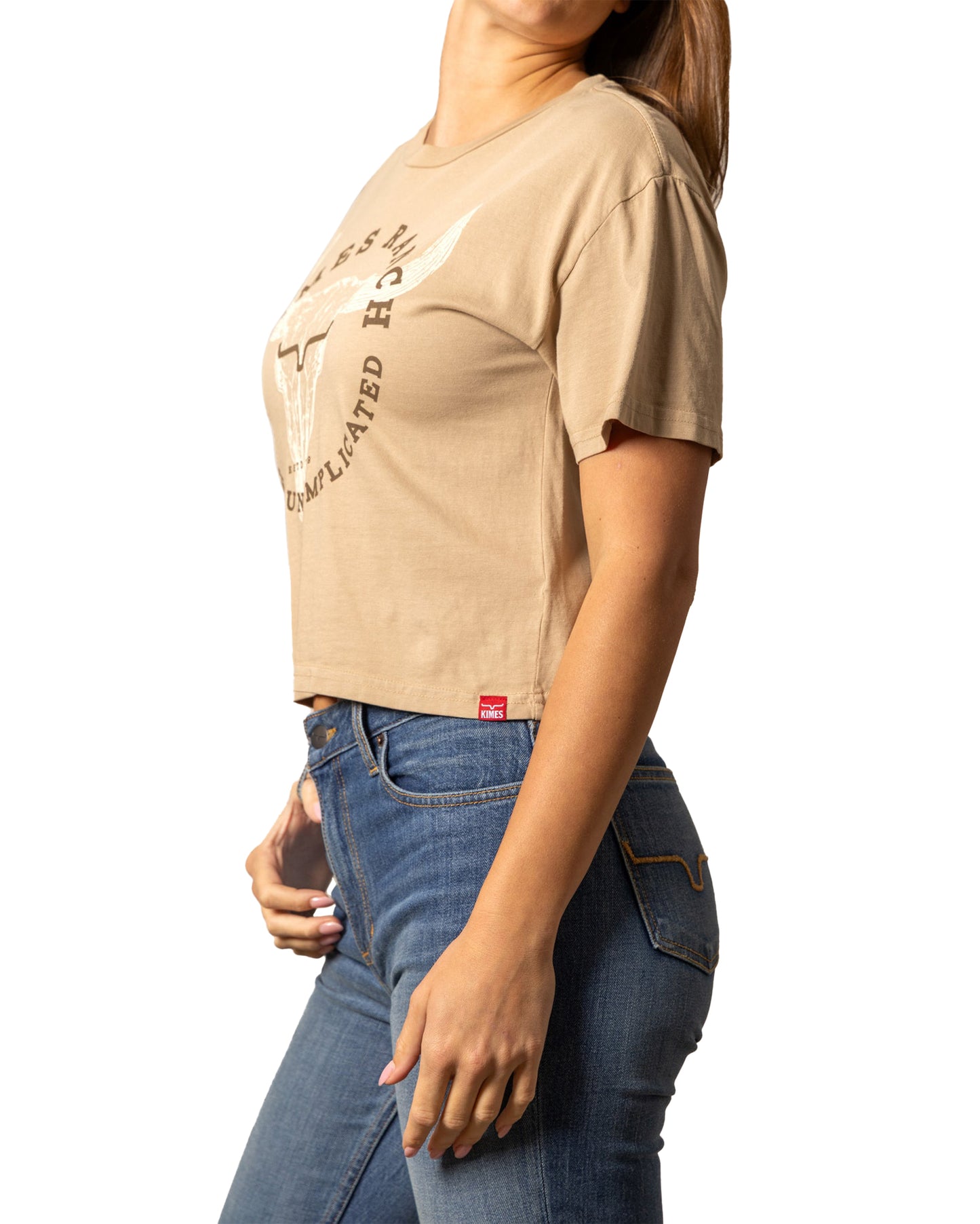 Women's Bison Skull T-Shirt