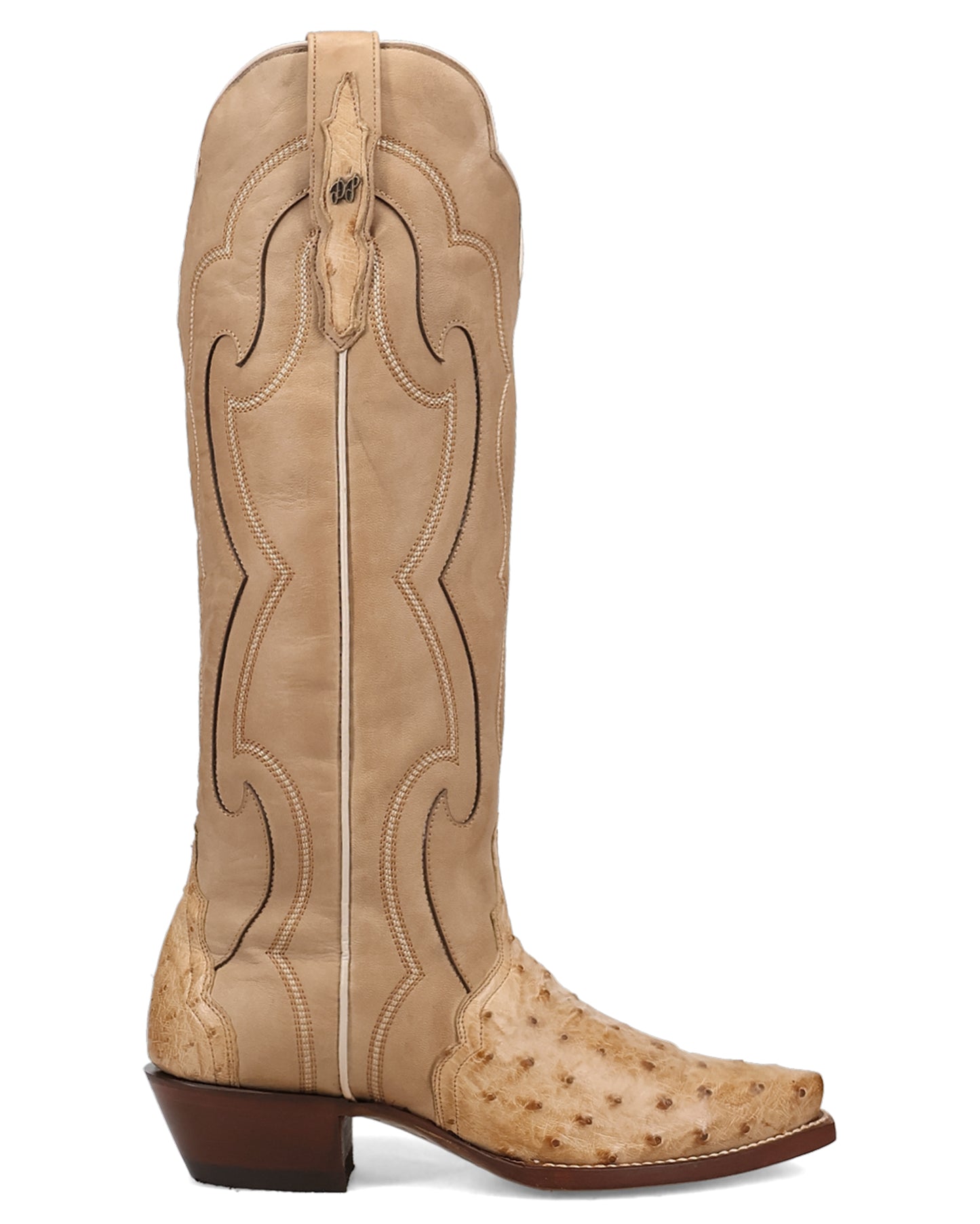 Women's Maravilla Full Ostrich Western Boots - Dp7154