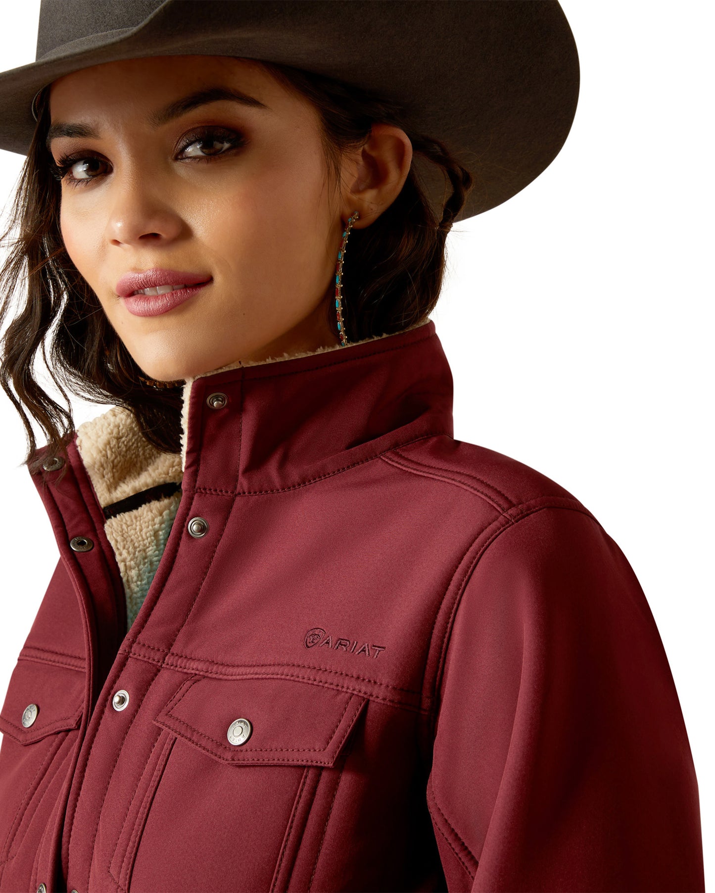 Women's Berber Back Softshell Jacket