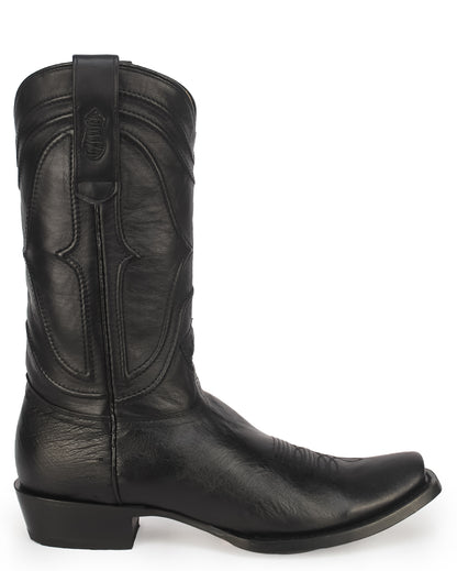Men's Exotic Cutter Toe Western Boots