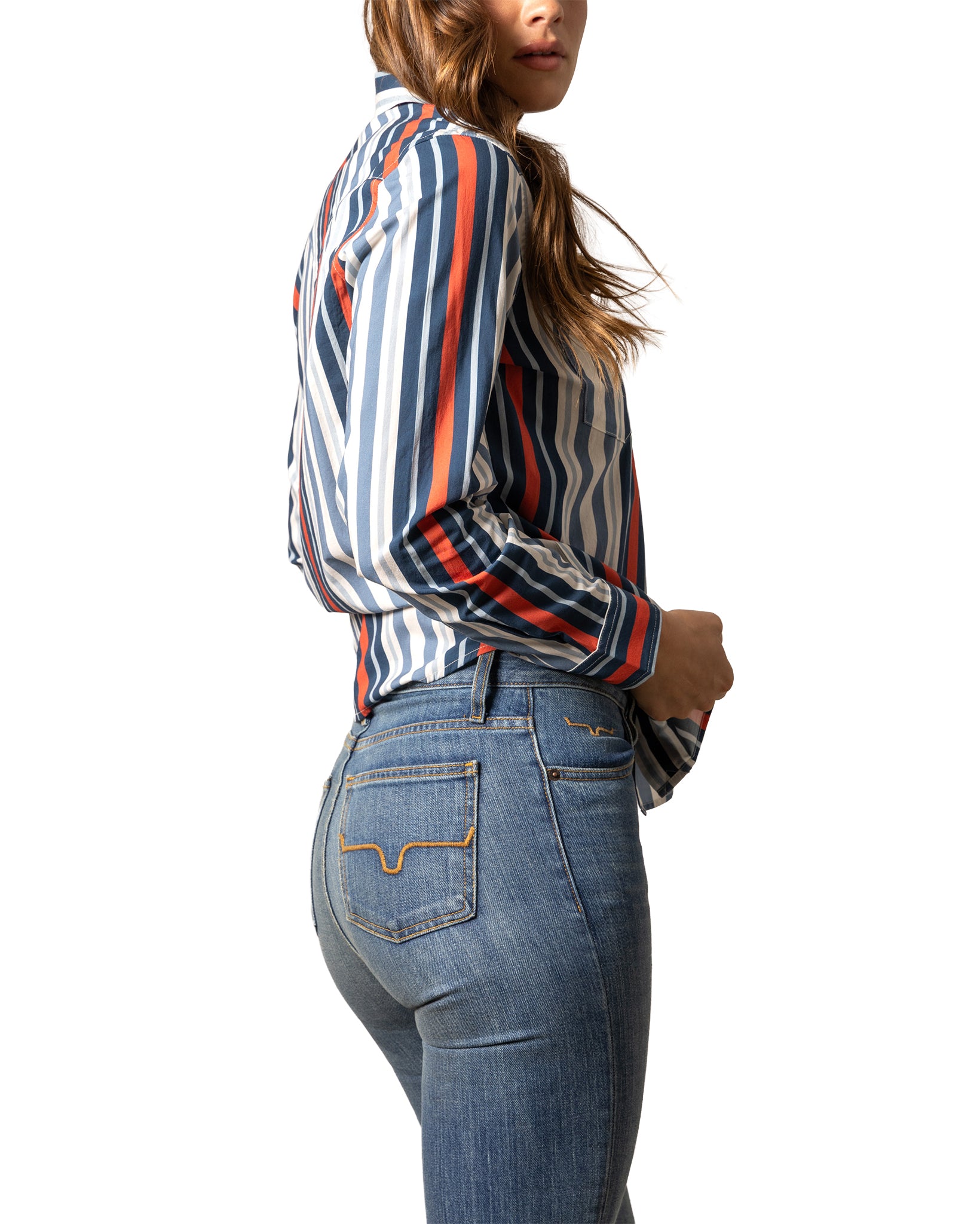 トップス Kai Women's Kai Shirt - Wto0000087-Bl001 – Skip's Western Outfitters