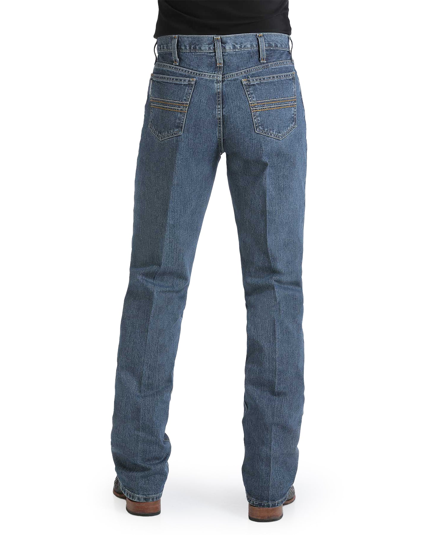 Men's Silver Label 001 Mid Rise Slim Fit Straight Leg Denim Jeans - Mb98034001